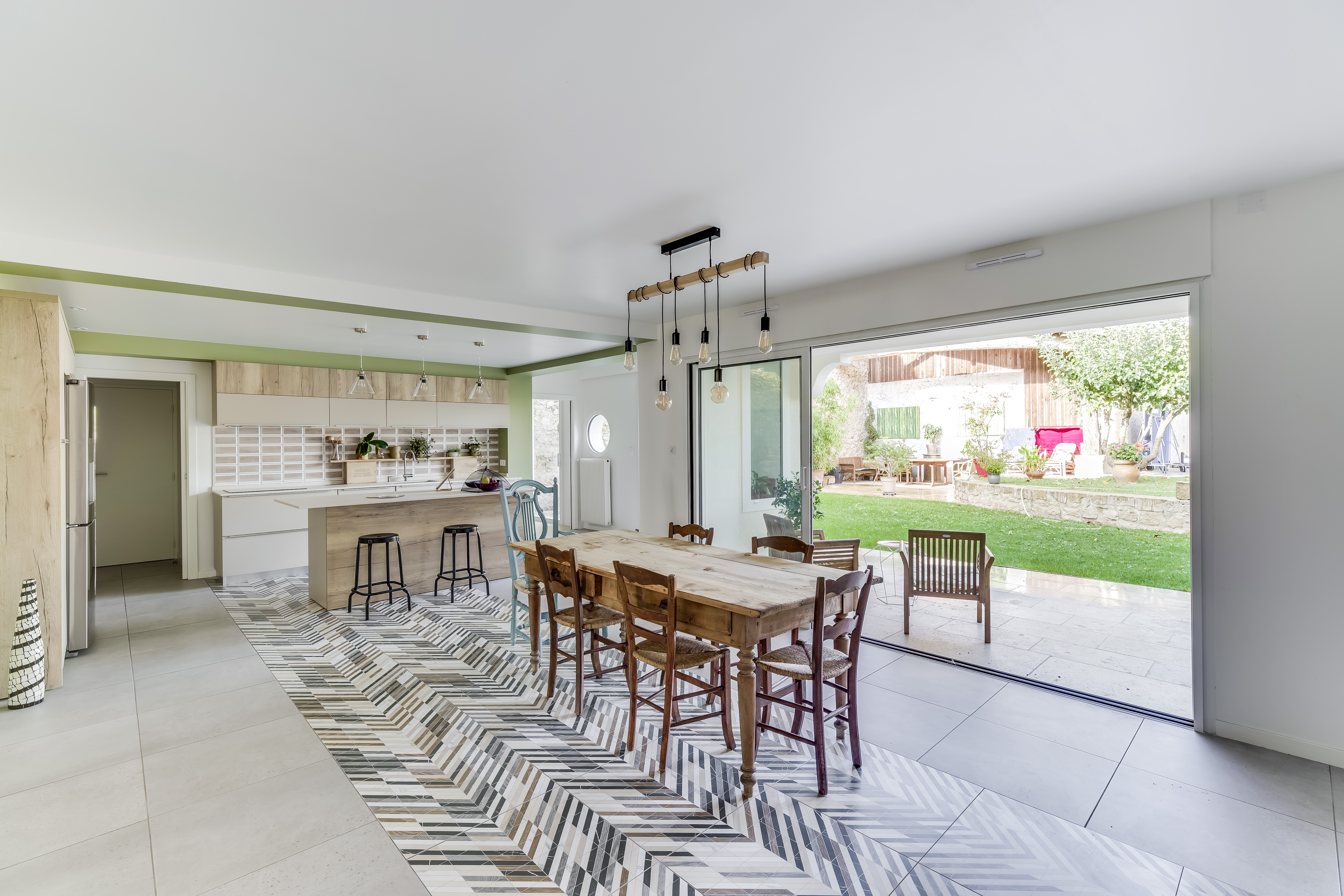 Séjour moderne Rénovation d'intérieur Langon