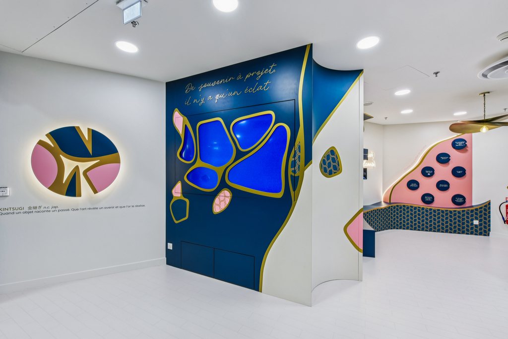 Mobilier d’agencement sur mesure dans une boutique NUMISSIMA